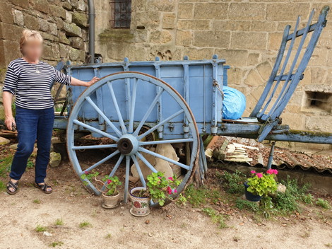 Charrette « bleu charron »